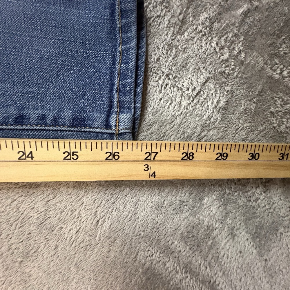 American Eagle Women's 0 Short (27x26.5) Blue Jegging Super Stretch Skinny Jeans - Picture 9 of 11